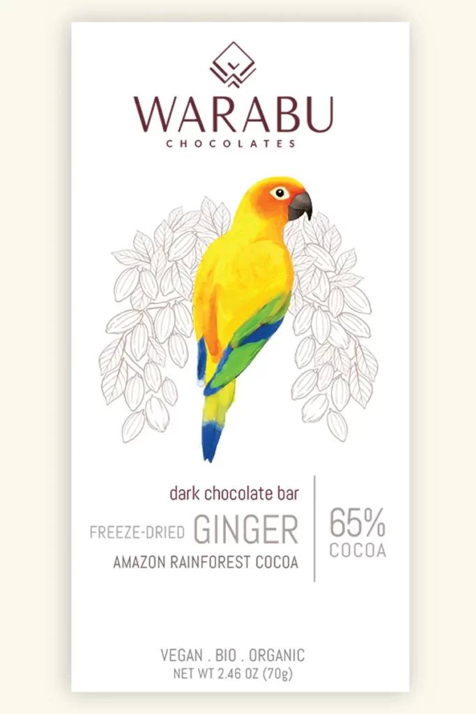 Chocolate 65 % Gengibre Warabu