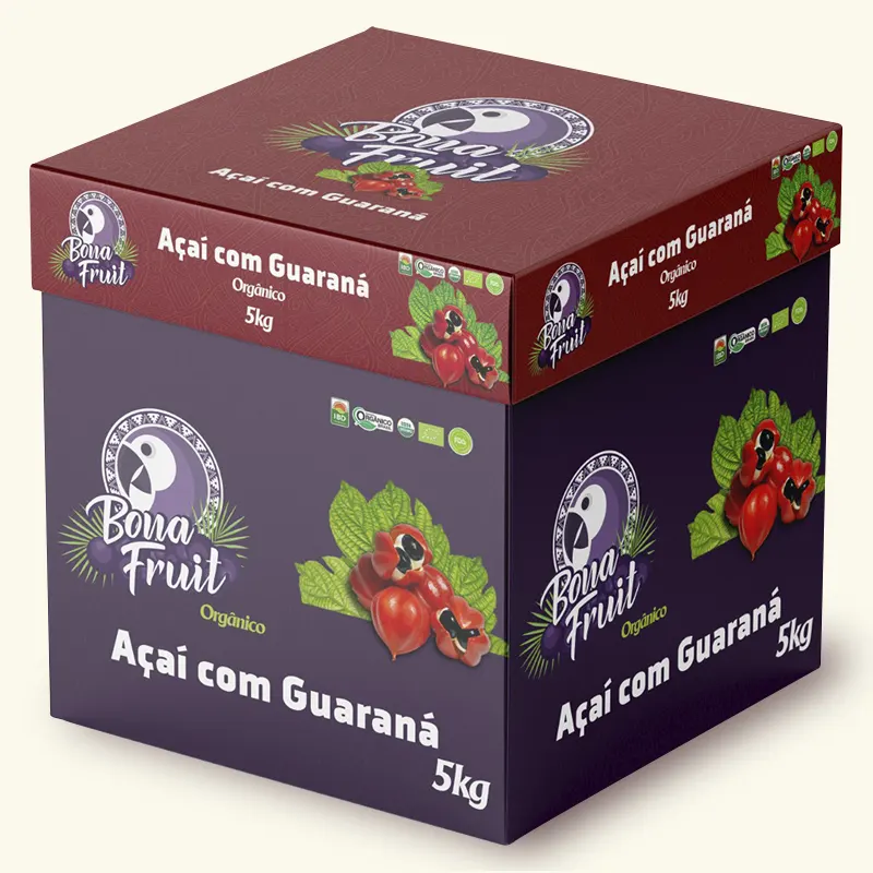 Açaí com Guaraná 5 kg Bona Fruit Artesanu