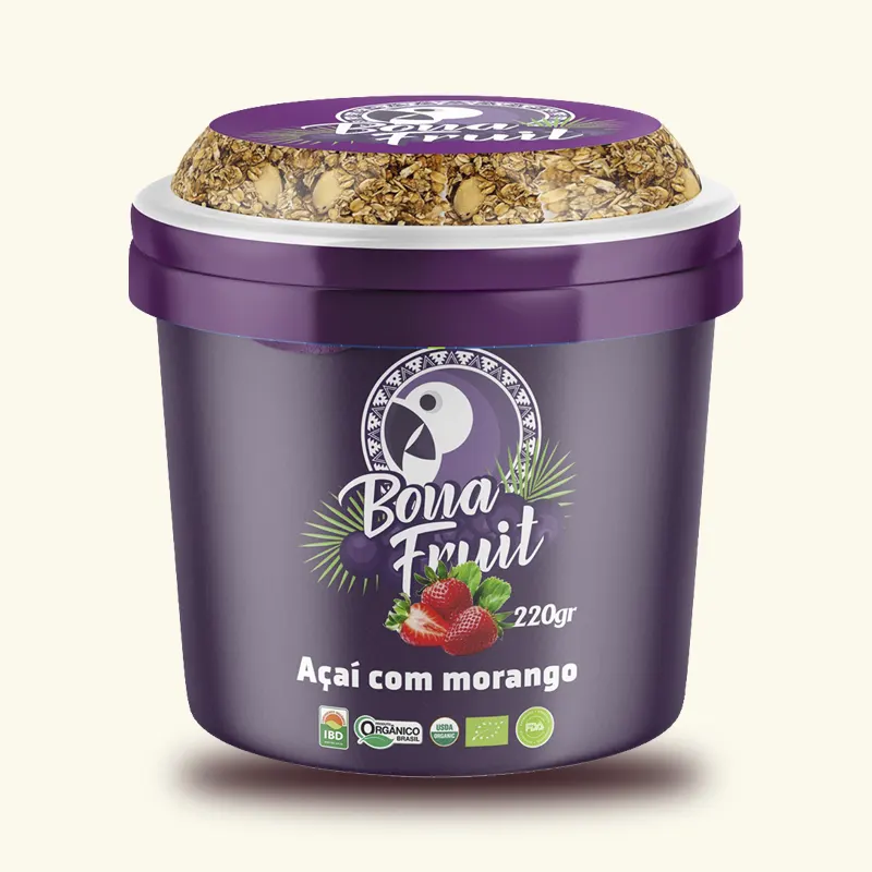 Açaí com Morango Bona Fruit Artesanu