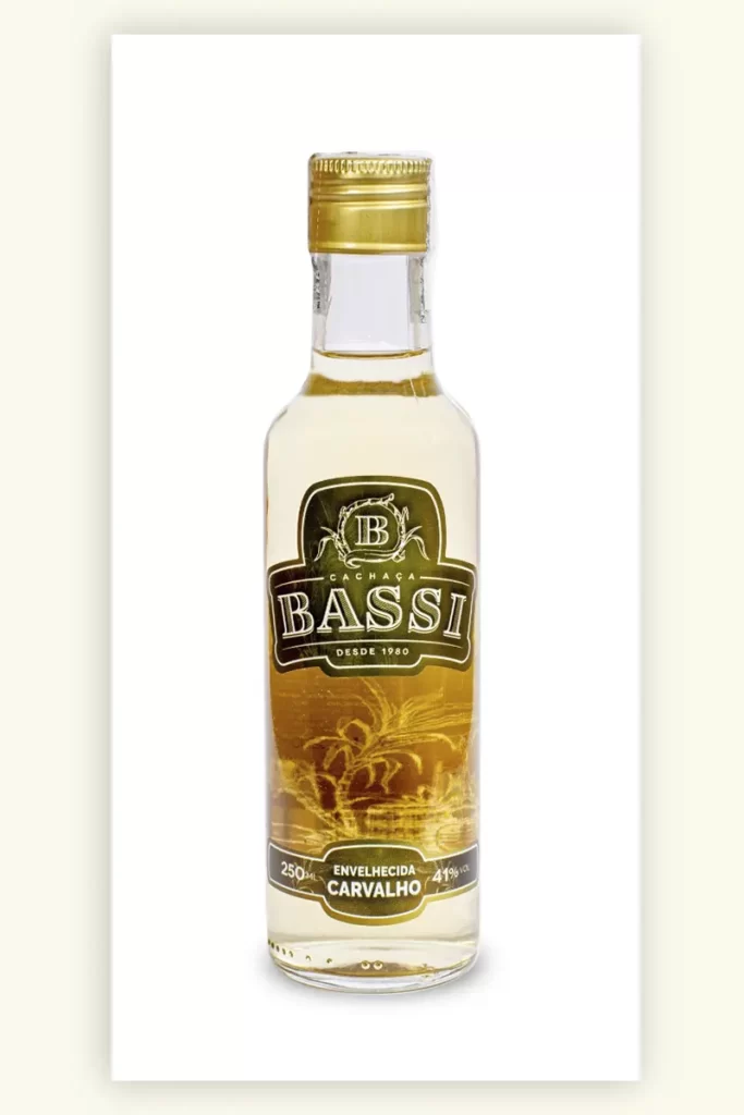 Cachaça Bassi Carvalho 250 ml