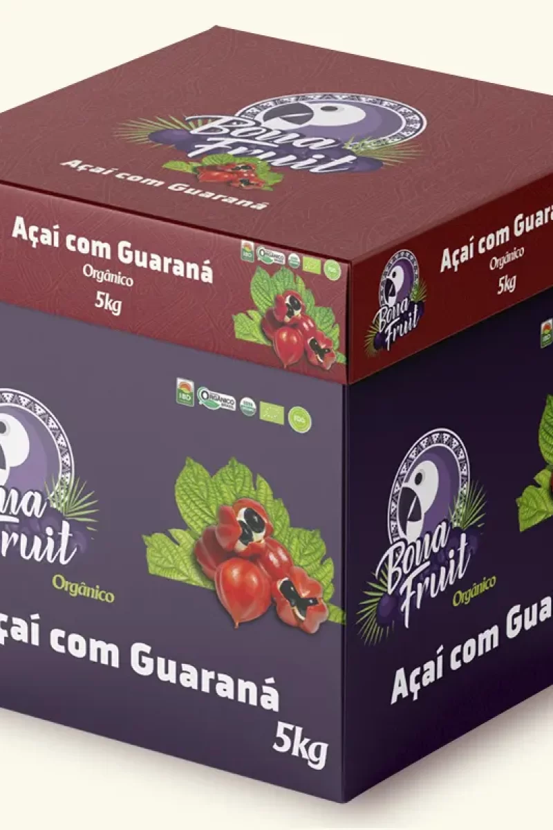 Açaí com Guaraná 5 kg Bona Fruit Artesanu