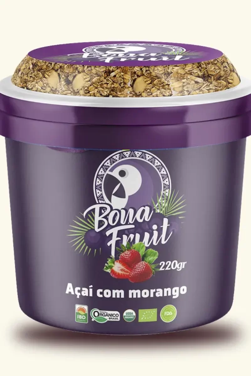 Açaí com Morango Bona Fruit Artesanu